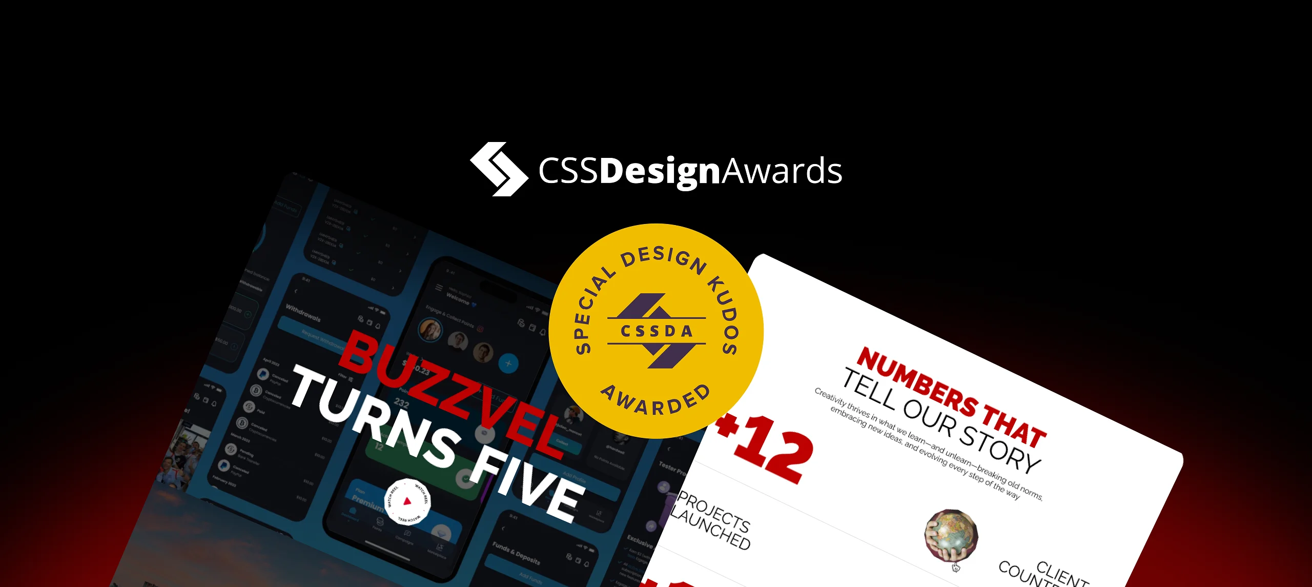 Buzzvel Five Years Website Recognized with Special Kudos by CSS Design Awards