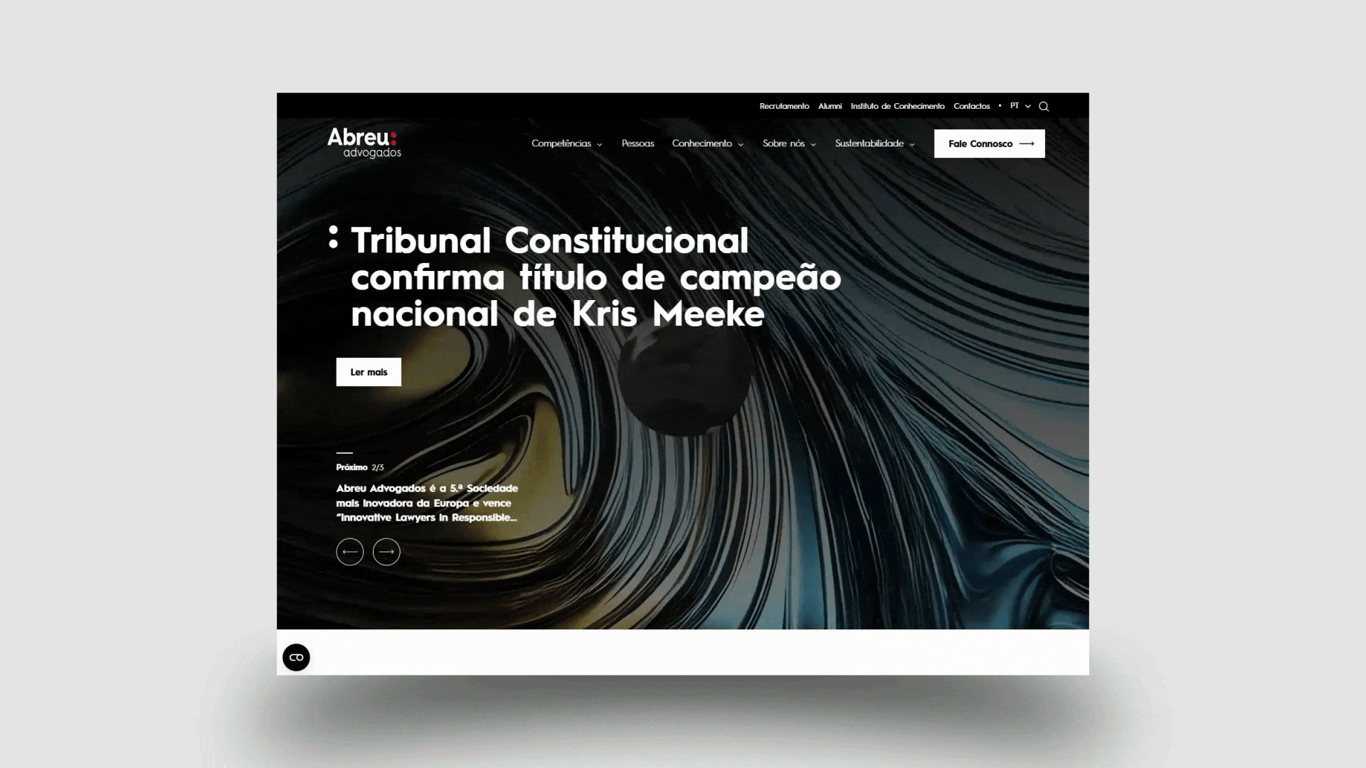 Abreu Advogados project challenges