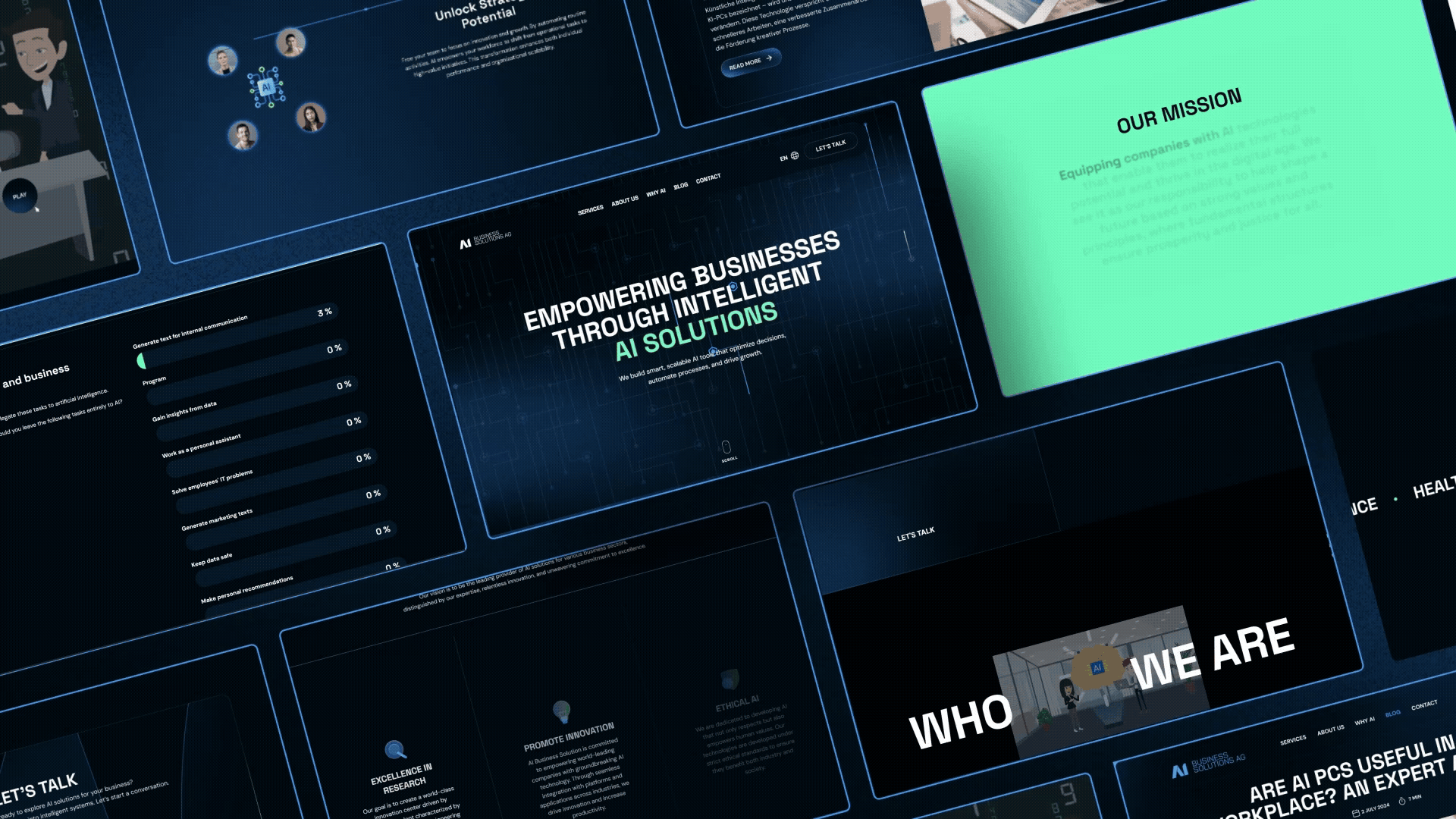 AI Business Solutions project solutions